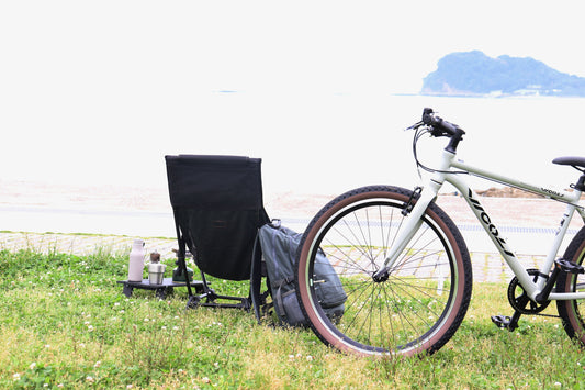 自転車×チェアリング。新しいアウトドアの楽しみ方