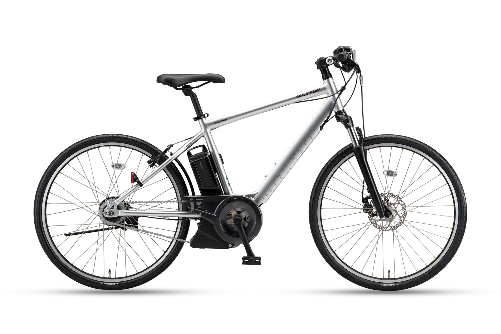 【即乘】送料無料BRIDGESTONE電動自転車 RealStream動作確認済 BRIDGESTONE REAL STREAM[リアルストリーム]26吋 電動アシスト自転車