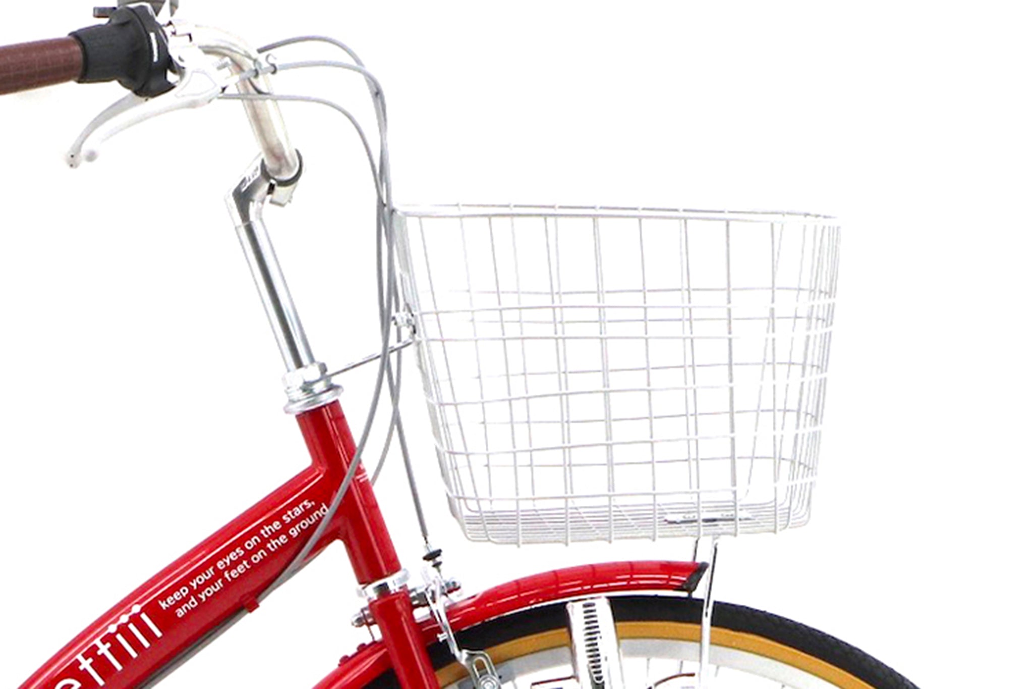 赤 シティサイクル バスケット付き Viettiii Casual – CYCLE OLYMPIC