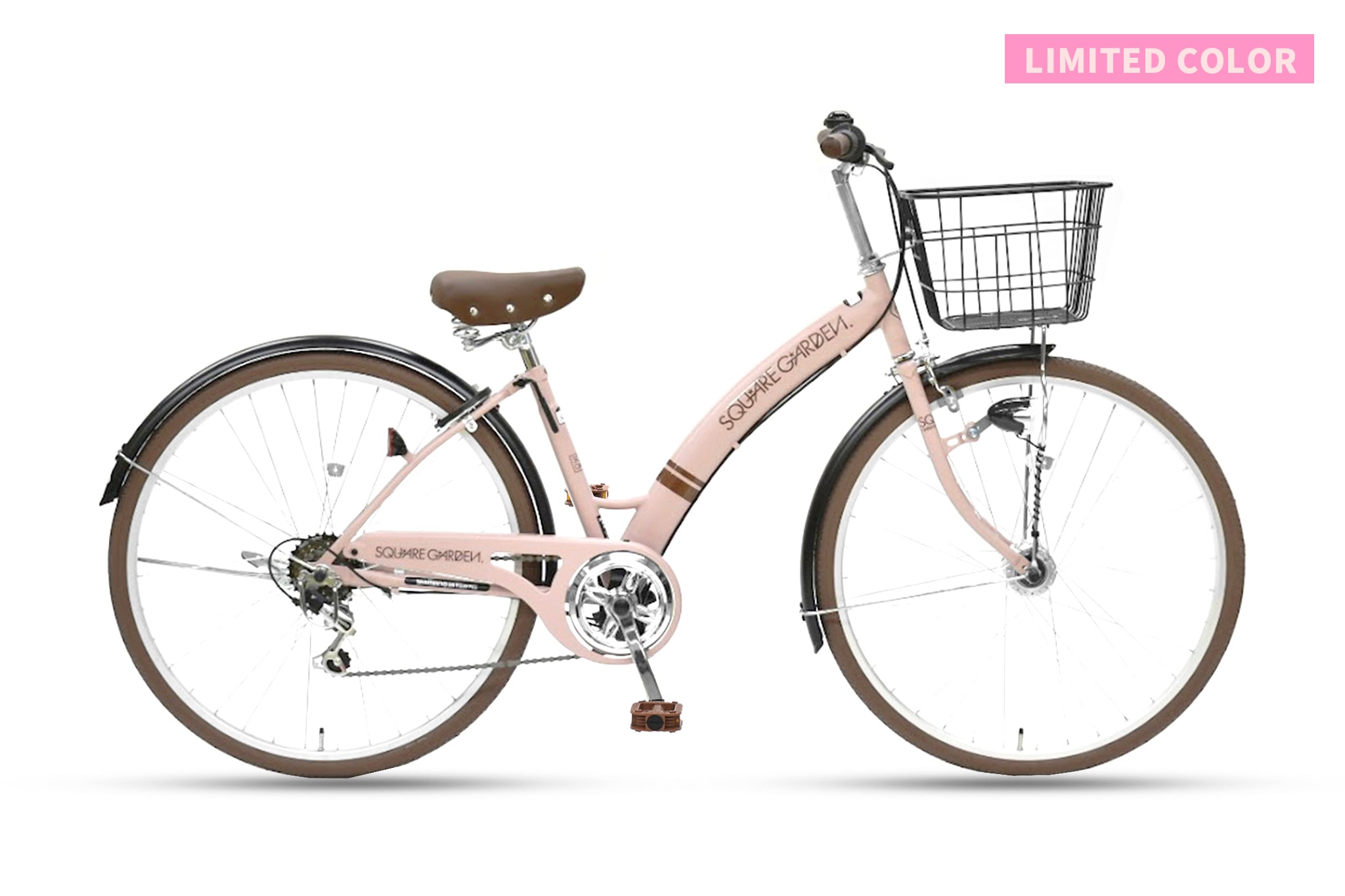 自転車　27インチ　amitie（オリンピックのブランド）　シルバー amitie – CYCLE OLYMPIC