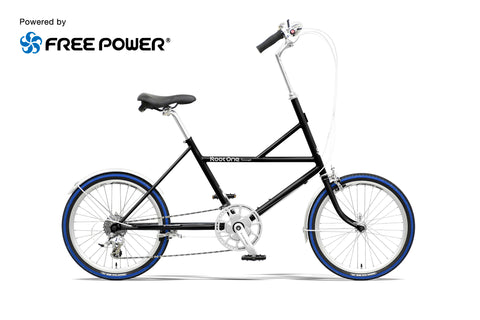 【定価58,000円】Root One ブラック シティサイクル　　前カゴ付き Root One S10J – CYCLE OLYMPIC