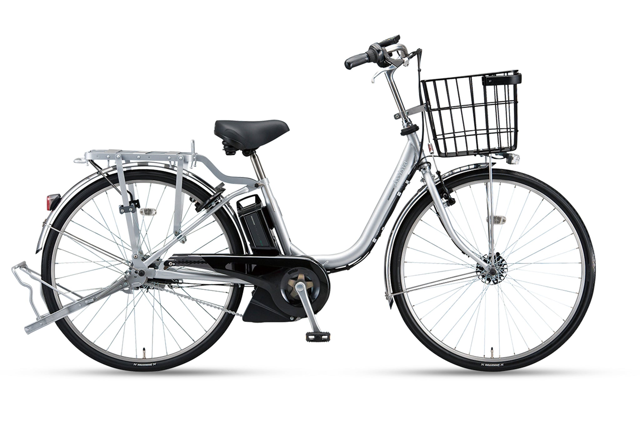 自転車　27インチ　amitie（オリンピックのブランド）　シルバー amitie – CYCLE OLYMPIC