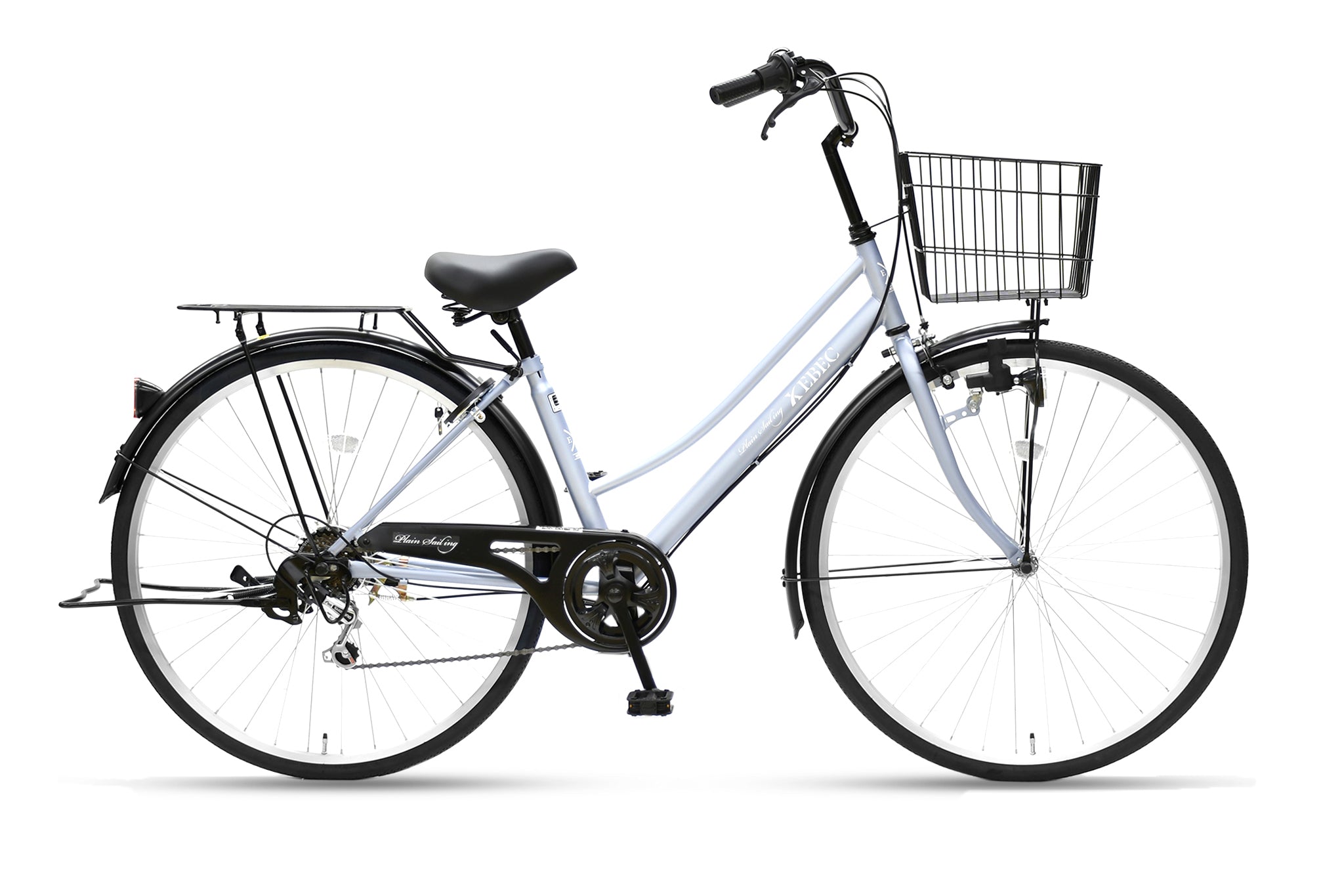 シティサイクル ホワイト 前面バスケット付き シティサイクル – CYCLE OLYMPIC
