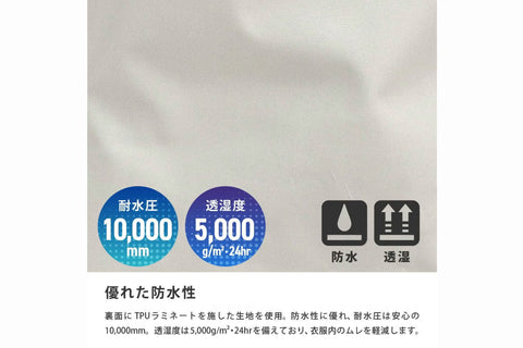7592 バッグインレインスーツ
